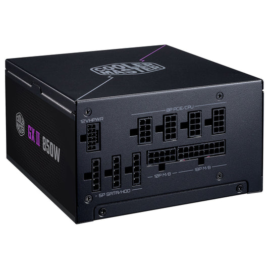 Alimentation ATX Cooler Master GX II Gold - 850W (Noir)