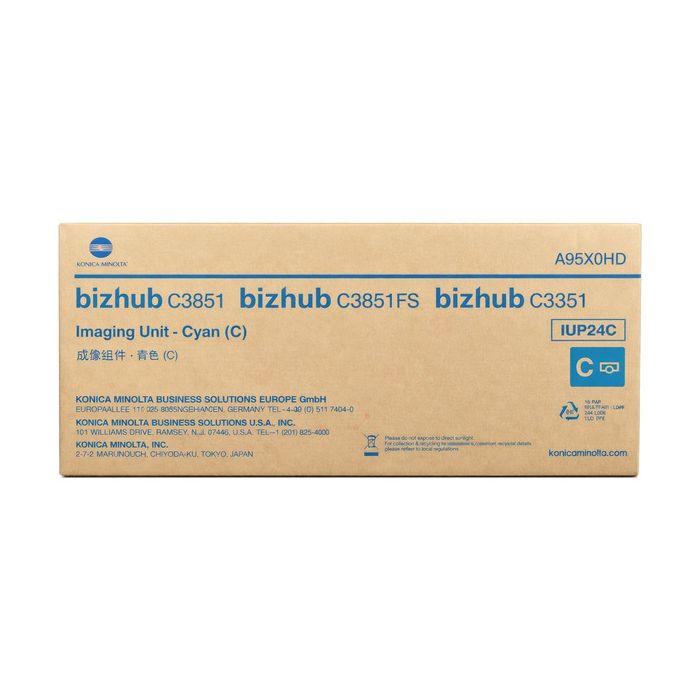Kit Tambour (drum) de Marque Konica Minolta A95X0HD / IUP-24 Cyan - Photoconducteur- 50000pages