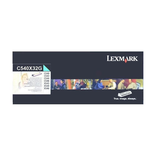 Développeur de Marque Lexmark C540X32G Cyan (30 000 pages)