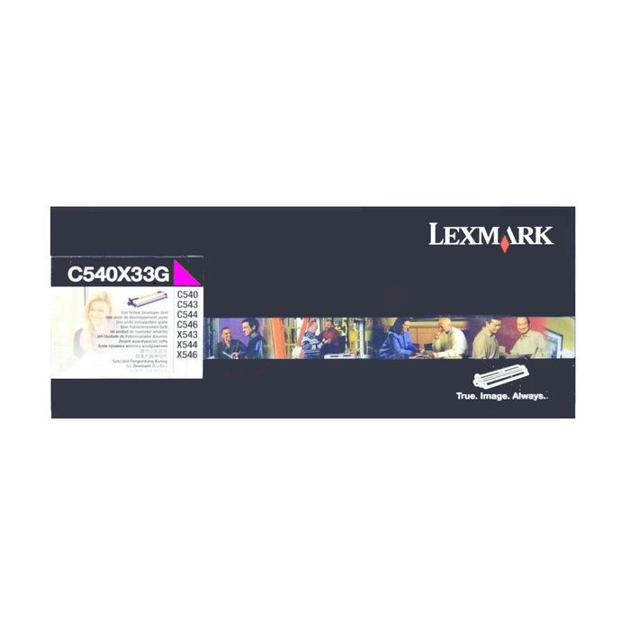 Développeur de Marque Lexmark C540X33G Magenta (30 000 pages)