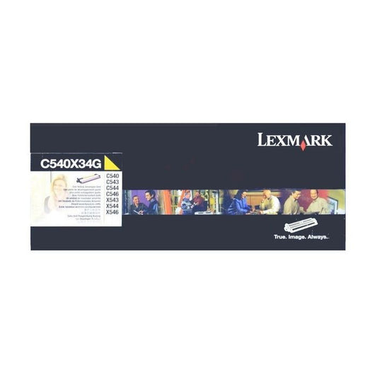 Développeur de Marque Lexmark C540X34G Yellow (30 000 pages)