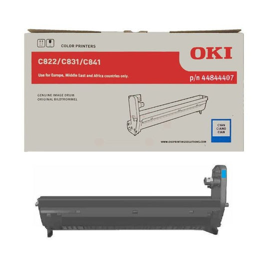 Tambour (drum) Laser de Marque OKI 44844407 Cyan (30 000 pages)