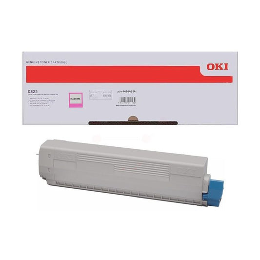 Cartouche Laser de Marque OKI 44844614 Magenta (7 300 pages)