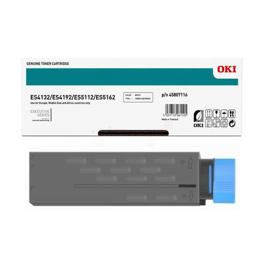 Cartouche Laser de Marque OKI 45807116 Noir  (12 000 pages)