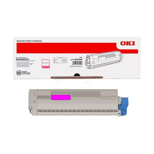 Cartouche Laser de Marque OKI 45862838 Magenta (7300pages)