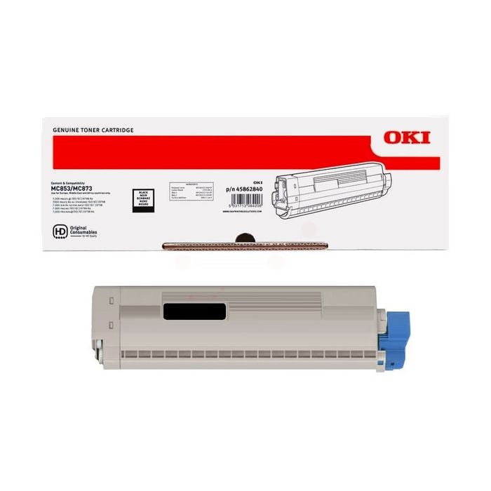Cartouche Laser de Marque OKI 45862840 Noir (7000pages)