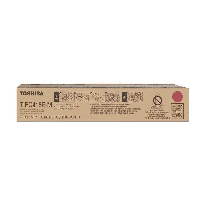 Cartouche Laser de Marque Toshiba FC415EM (6AJ00000178) Magenta (33 600 pages)