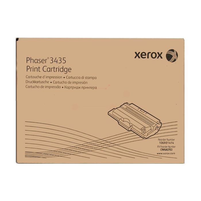 Cartouche Laser Compatible pour XEROX 106R01414 Noir (4 000 pages)