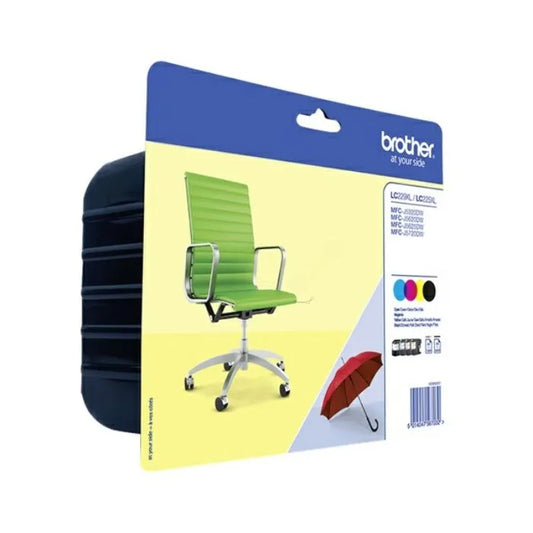 MultiPack 4 Cartouches Jet d'encre de marque Brother LC229XLBKCMY (6000 copies)