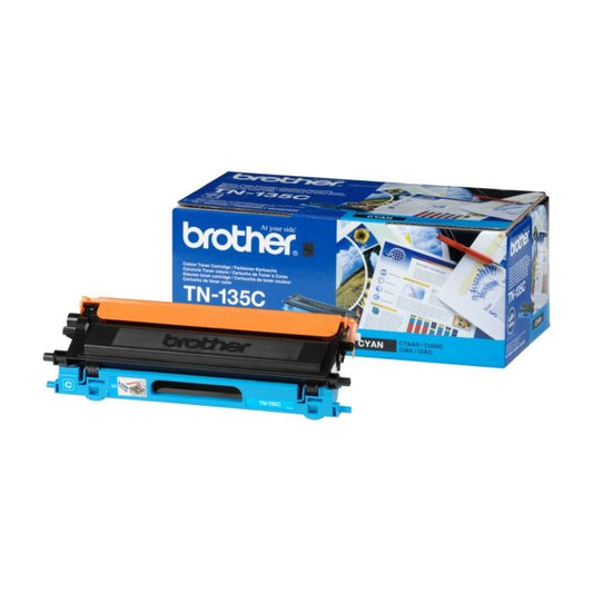 Cartouche Laser de Marque BROTHER TN135C Cyan (4000 pages)