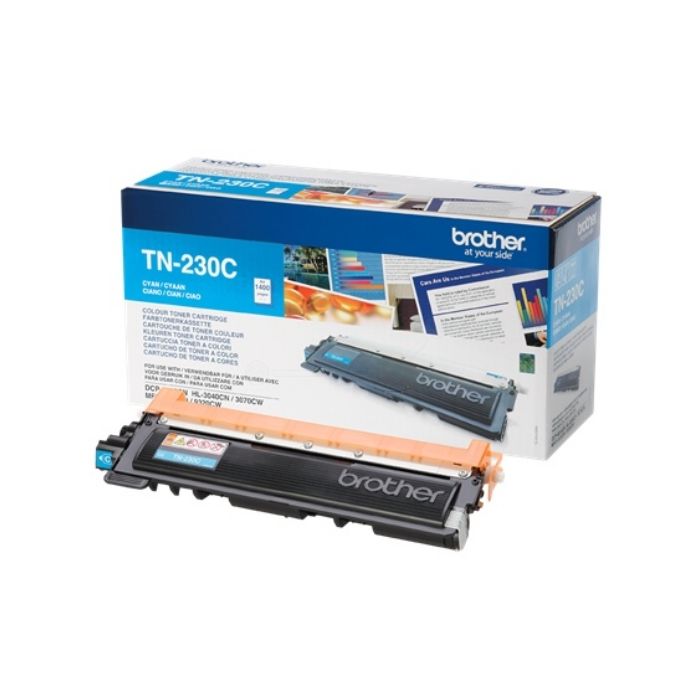 Cartouche Laser de Marque BROTHER TN230C Cyan (1500 pages)