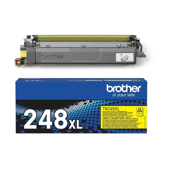 Cartouche de marque Brother TN248XLY JAUNE