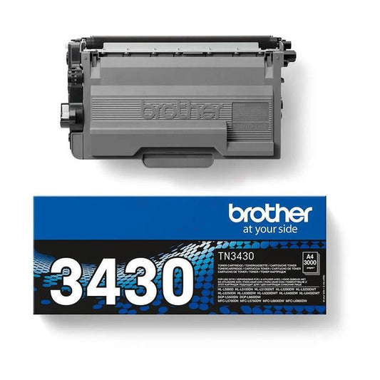 Cartouche Laser de Marque BROTHER TN3430 Noir (3 000 pages)