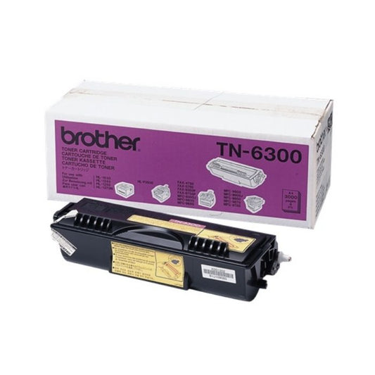 Cartouche Laser de Marque BROTHER TN6300 Noir (3000pages)