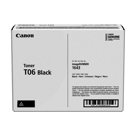 Cartouche Laser de Marque Canon T06 Noir Trés haute Capacité (20 500pages)