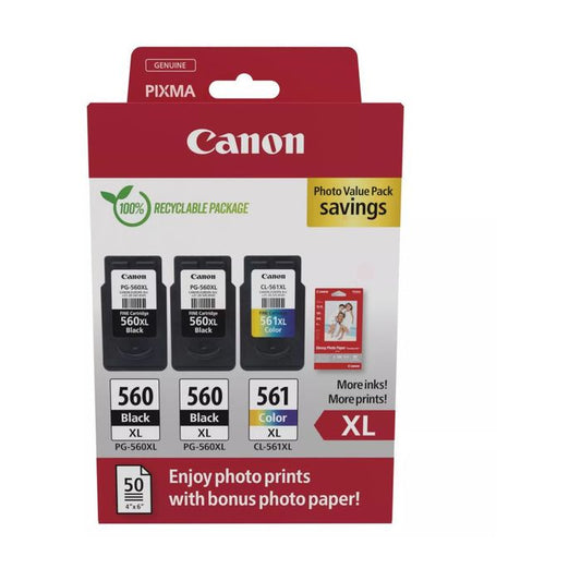 Cartouche d'encre de Marque Canon CL561XL (3730C001) - 3 CouleursS - 400 pages