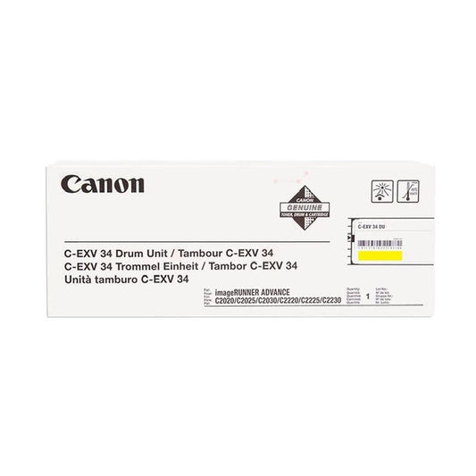 TAMBOUR de Marque Canon C-EXV34YDRUM (3789B003) (Yellow) Jaune (36000pages)