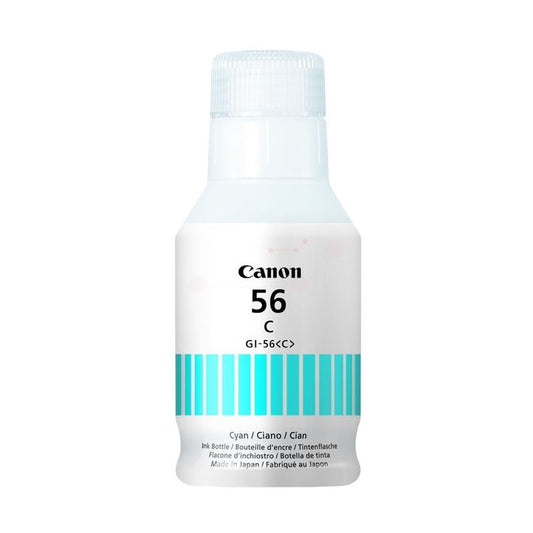 Cartouche de Marque Canon GI56C (4430C001) Couleurs Cyan (14000 copies)