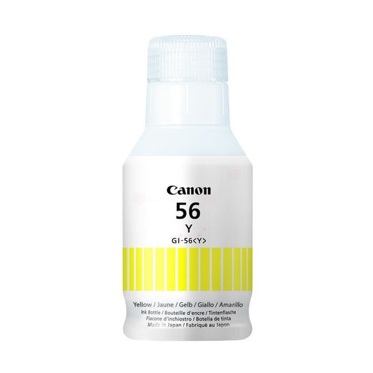Cartouche de Marque Canon GI56Y (4432C001) Couleurs Jaune (14000 copies)