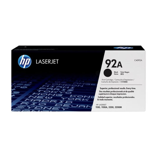 Cartouche Laser de Marque HP C4092A Noir 2500 copies