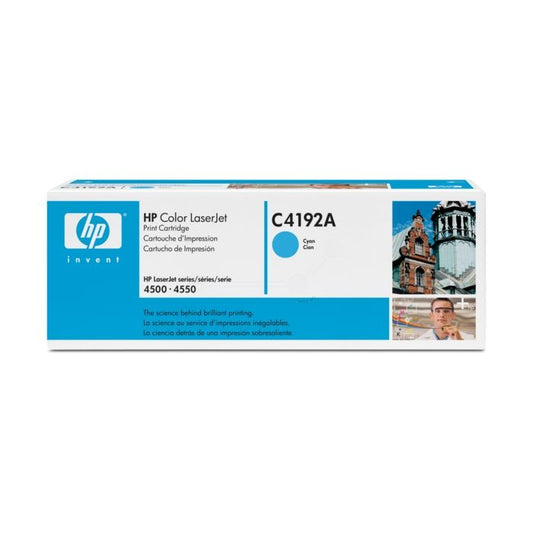 Cartouche Laser de Marque HP LASERJET C4192A Cyan 25000pages