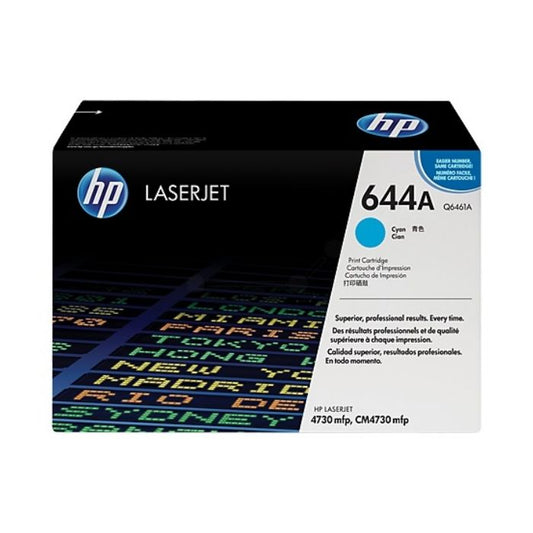 Cartouche de Toner Laser de marque HP Q6461A Cyan (12 000 pages)