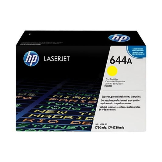 Cartouche Laser de marque HP Q6462A Yellow 12 000 copies