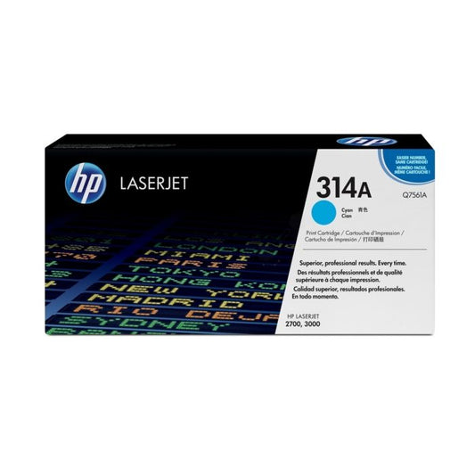 Cartouche Laser de marque HP Q7561A Cyan 3500 copies