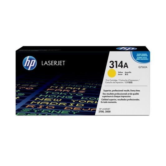Cartouche Laser de marque Q7562A Yellow 3500 copies