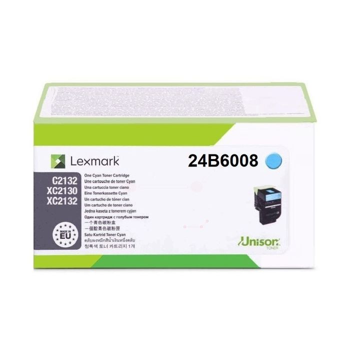 Cartouche Laser de Marque Lexmark 24B6008 Cyan (3 000 pages)