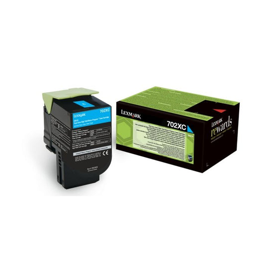 Cartouche Laser de Marque Lexmark 70C2XC0 Cyan (1 000 pages)