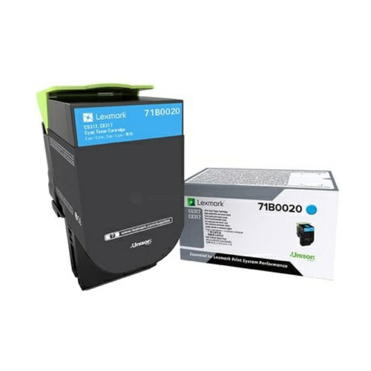 Cartouche Laser de Marque Lexmark 71B20C0 Cyan Haute Capacité (3 500 pages)