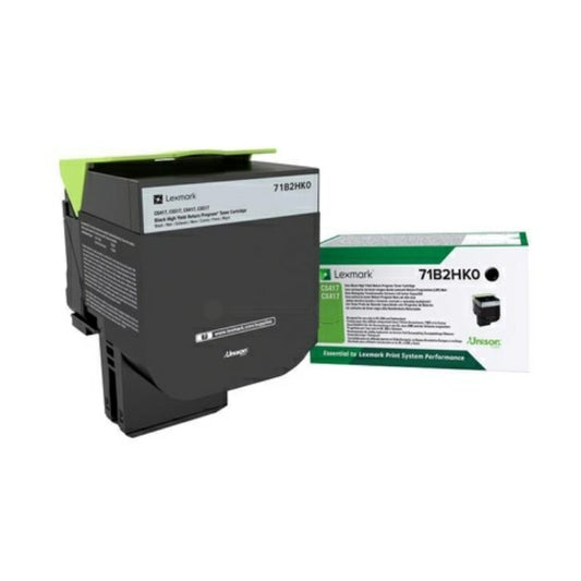 Cartouche Laser de Marque Lexmark 71B2HK0 Noir Haute Capacité (6 000 pages)