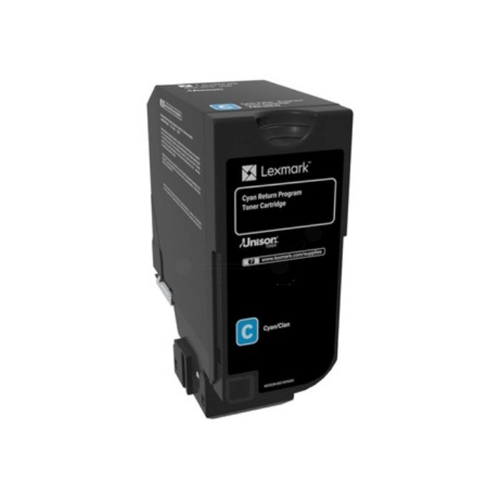Cartouche Laser de Marque Lexmark 74C2SCE Cyan (7 000 pages)