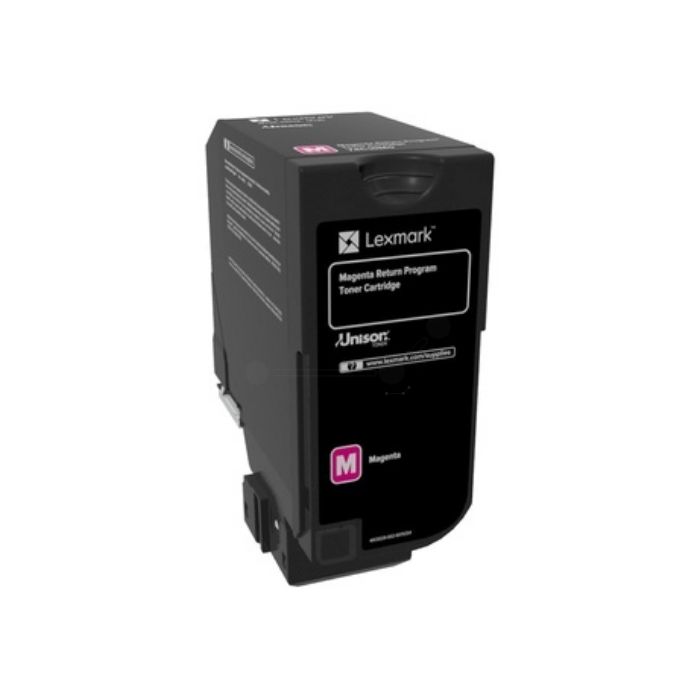 Cartouche Laser de Marque Lexmark 74C2SME Magenta (7 000 pages)