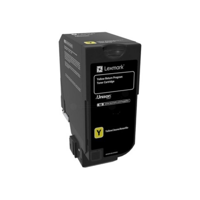 Cartouche Laser de Marque Lexmark 74C2SYE Jaune (7 000 pages)