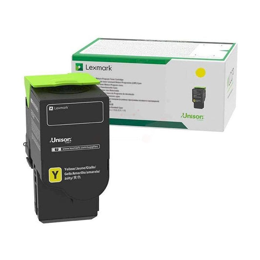 Cartouche Laser de Marque Lexmark 78C2XY0 Jaune (5 000 pages)