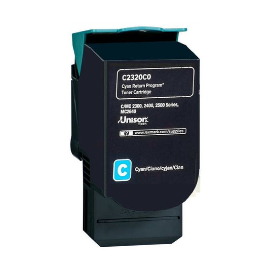 Cartouche Laser de Marque Lexmark C232HC0 Cyan Haute Capacité (2300)