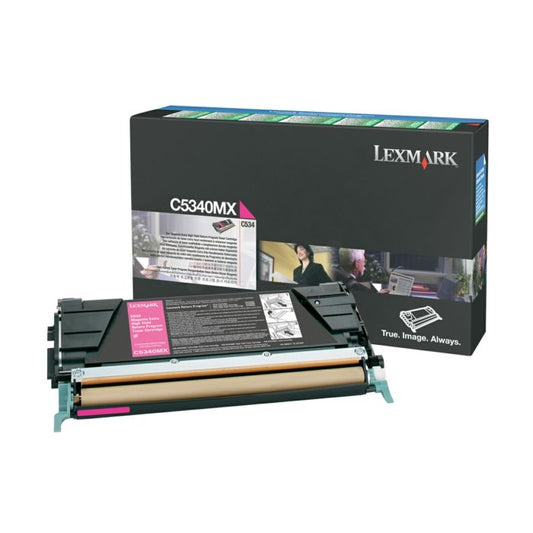Cartouche Laser de Marque Lexmark C5340MX Magenta (7000 pages)