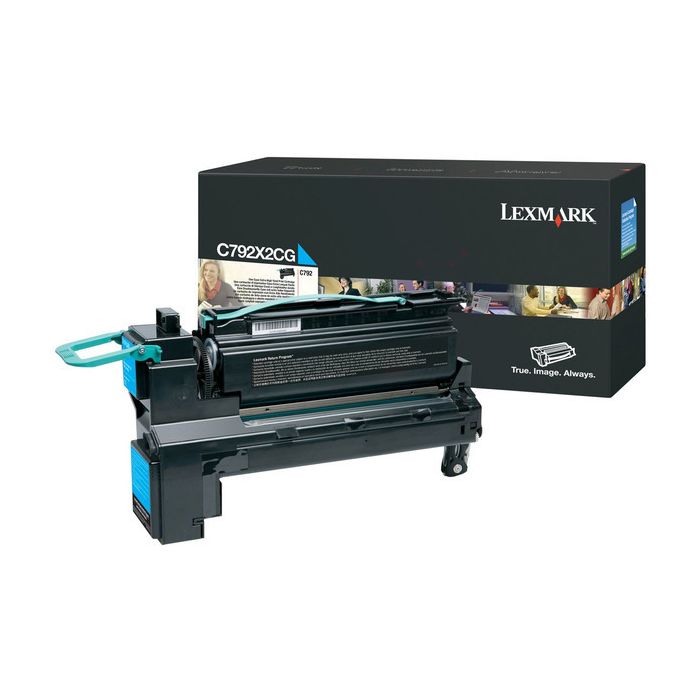 Cartouche Laser de Marque Lexmark C792X1KG Noir (20 000 pages) haute Capacité