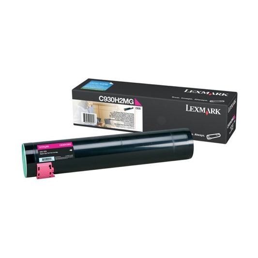 Cartouche Laser de Marque Lexmark C930H2MG Magenta Haute Capacité (24 000 pages)