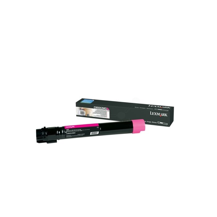 Cartouche Laser de Marque Lexmark C950X2MG Magenta (24 000 pages)
