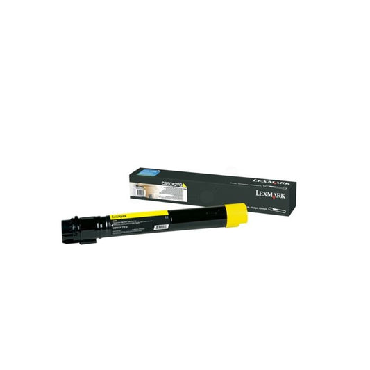Cartouche Laser de Marque Lexmark C950X2YG Yellow (24 000 pages)