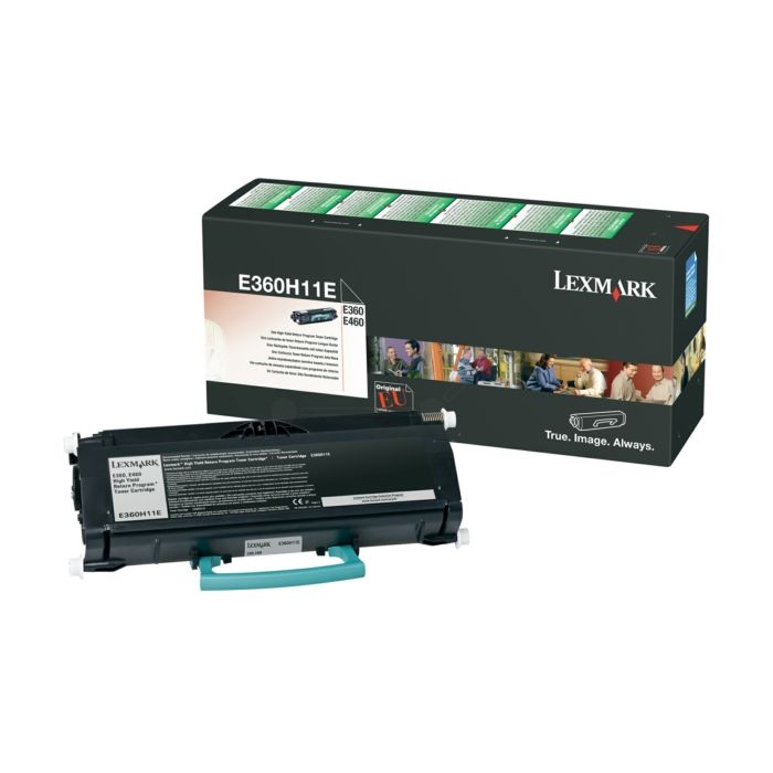 Cartouche Laser de Marque Lexmark E360H11E Noir Haute Capacité (9 000 pages)