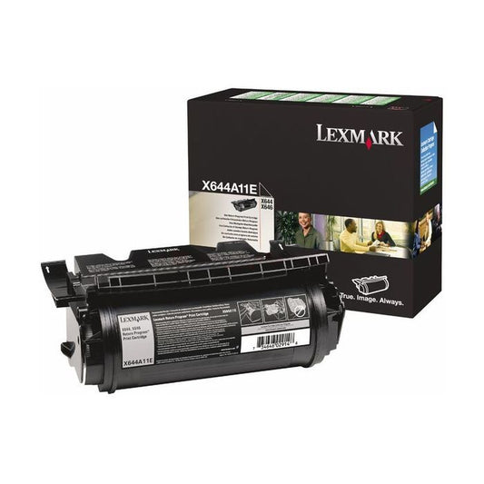 Cartouche Laser de Marque Lexmark X644A11E Noir (10 000 pages)