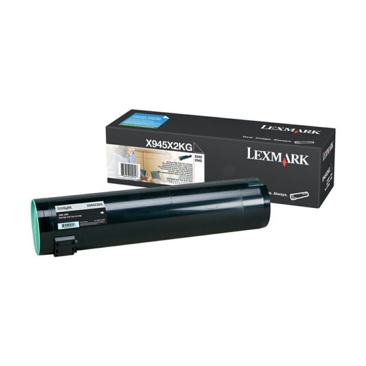 Cartouche Laser de Marque Lexmark X945X2KG Noir Haute Capacité (36000 pages)