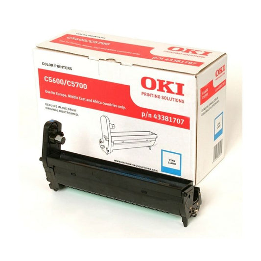 Tambour de Marque OKI 43381707 Cyan (20000pages)