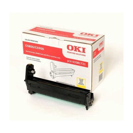 Tambour de Marque OKI 43381721 Jaune (20000pages)