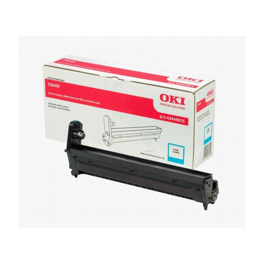 Tambour (drum) de Marque OKI 43449015 Cyan (20 000 pages)