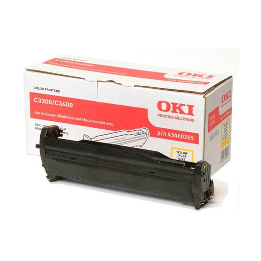 Tambour (drum) de Marque Oki 43460205 Yellow (15 000 pages)